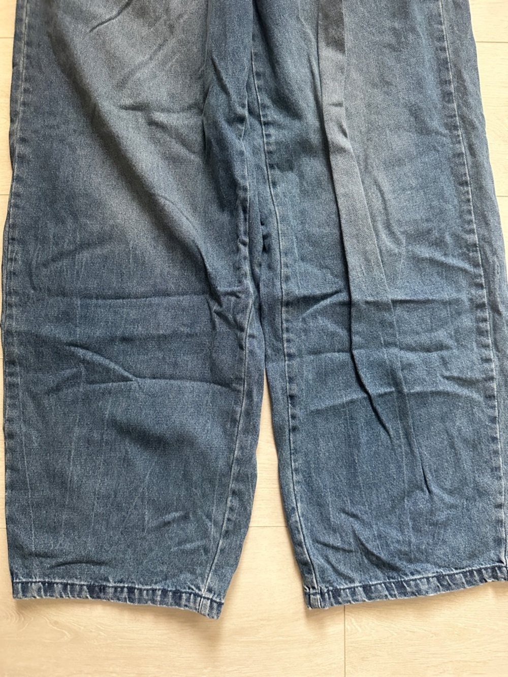 Urban Outfitters BDG Grandpa Baggy Trouser Jeans Pleated Pants Loose Fit Size27 - Picture 9 of 14